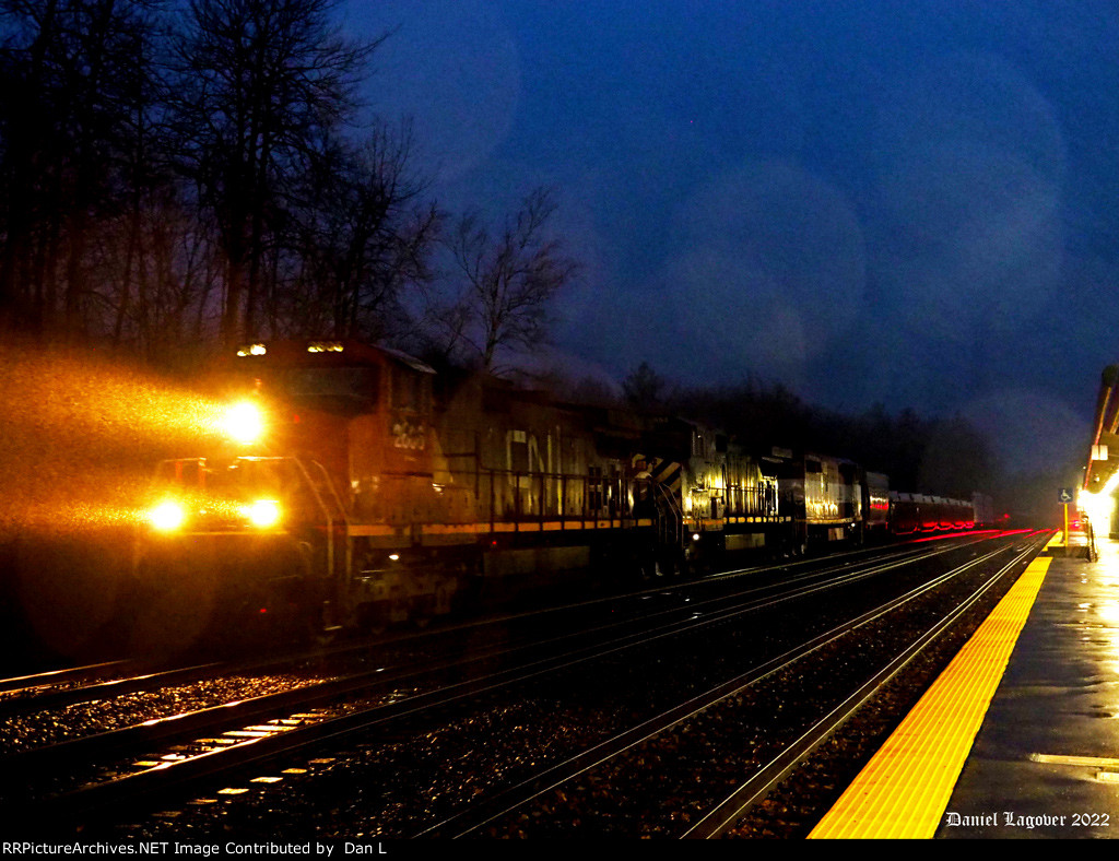 CN 2606 with 2 BC Rails!